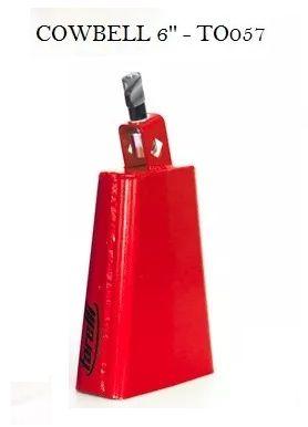 Cowbell 6'' Torelli Red Mambo To057