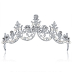 Crown Moda oco Crystal Pearl Vestido formal Acessório