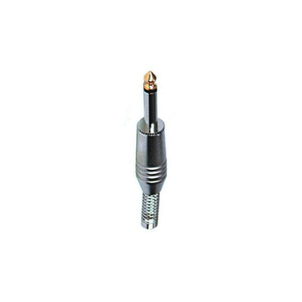 CSR - Plug P10 Mono Metal Niquelado com Mola SK122 PM