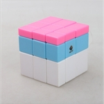 Cube 3 cores Espelho Blocos cast coated 3x3x3 Magic Speed ¿¿Cube 3D puzzle Cubos brinquedos educativos para crianças Crianças
