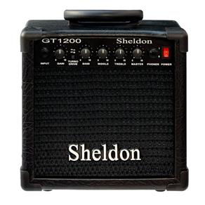 Cubo Caixa Amplificador para Guitarra Gt 1200 Preto Sheldon