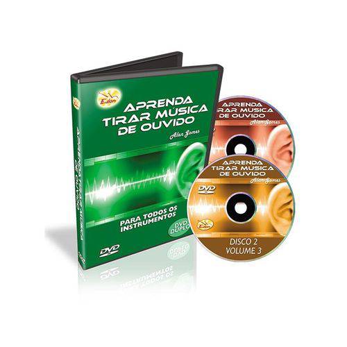 Curso Aprenda Musica de Ouvido VOL 3 em DVD - Edon 1674