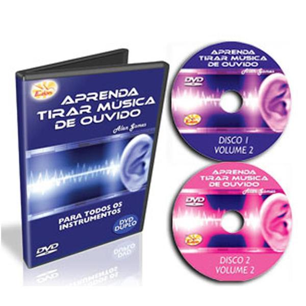 Curso Aprenda Musica de Ouvido VOL 2 em DVD - Edon