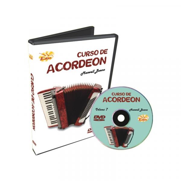 Curso de Acordeon DVD Maxwell Bueno Volume 7 Edon
