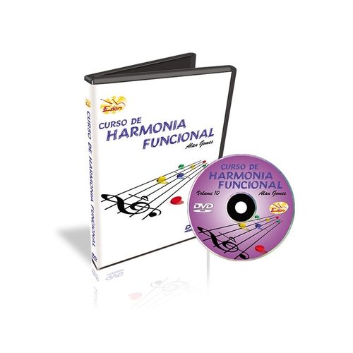Curso de Harmonia Funcional DVD Alan Gomes Volume 10 Edon
