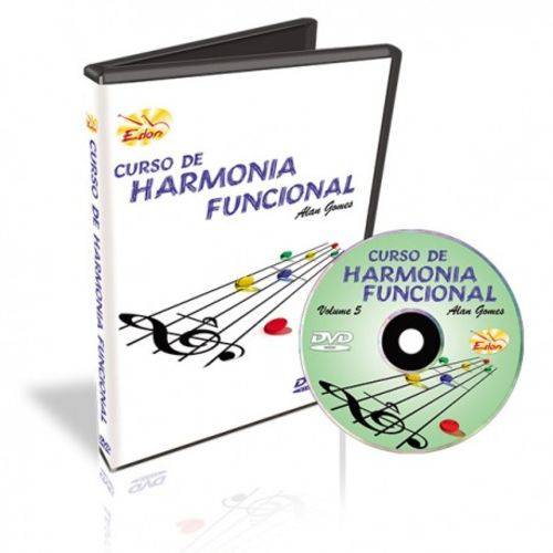 Curso de Harmonia Funcional DVD Alan Gomes Volume 5 Edon
