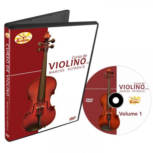Curso de Violino DVD Marcos Petrônio Volume 1 Edon