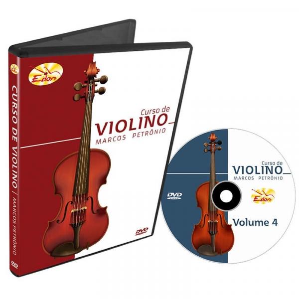Curso de Violino DVD Marcos Petrônio Volume 4 Edon