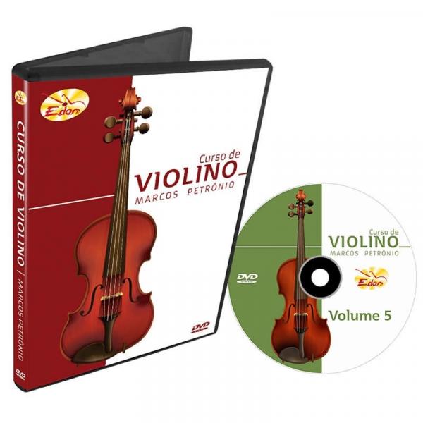 Curso de Violino DVD Marcos Petrônio Volume 5 Edon