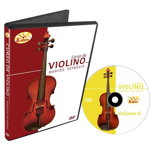 Curso de Violino DVD Marcos Petrônio Volume 6 Edon