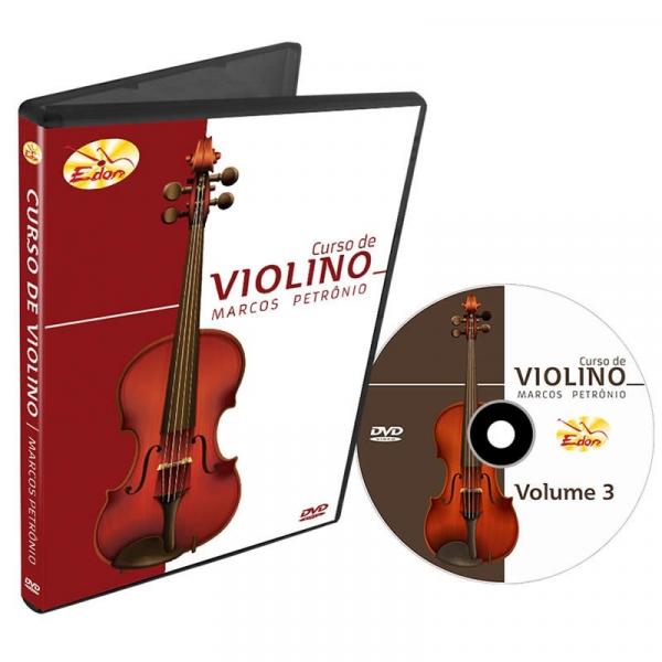 Curso de Violino DVD Marcos Petrônio Volume 3 Edon