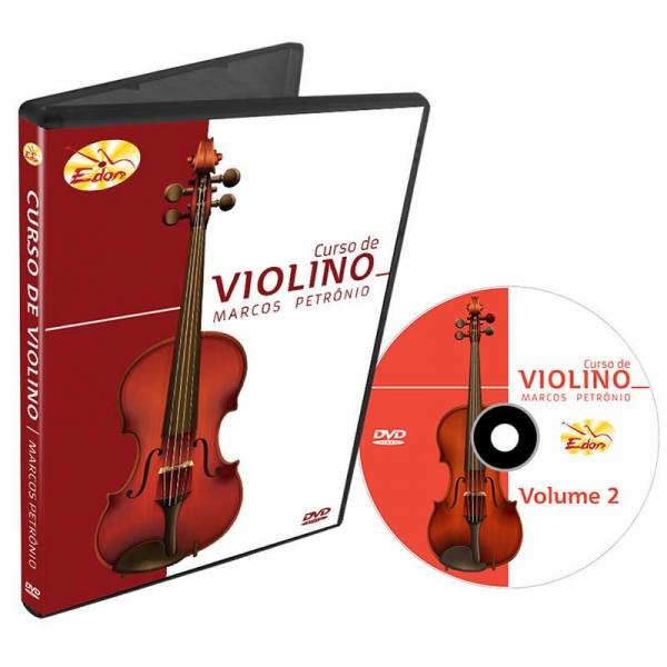 Curso de Violino DVD Marcos Petrônio Volume 2 Edon