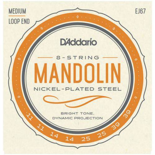 Daddario - Encordoamento 0,11 para Bandolin Ej67