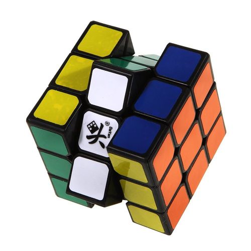 Dayan 42 milímetros Mini ZhanChi 3x3x3 velocidade enigma 4,2 centímetros Black Cube