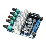 DC12V ~ 24 V TPA3116D2 Subwoofer Amplificador Digital Board Módulo de Áudio Estéreo com Potenciômetro de volume 2 * 50 W + 100 W