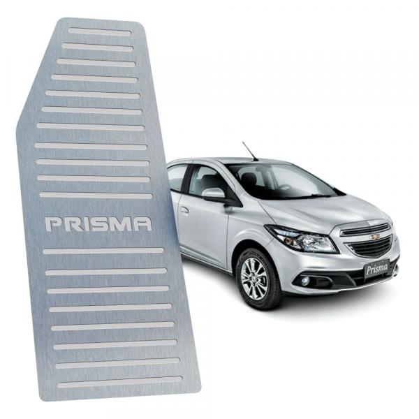 Descanso de Pé Chevrolet Prisma 2013 Até 2019 Aço Inox - 3r Acessórios