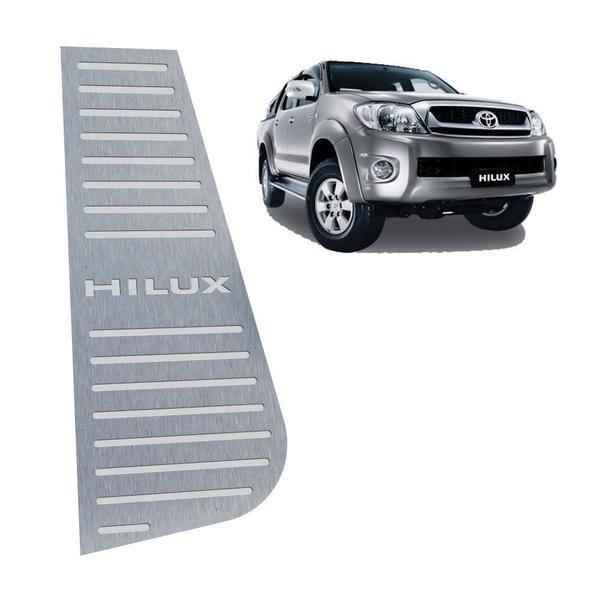 Descanso de Pé Toyota Hilux 2005 Até 2015 Aço Inox - 3r Acessórios