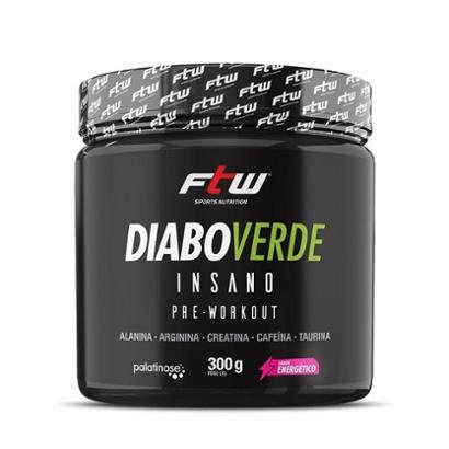 Diabo Verde Insano Pre-Workout 300g Energy Drink Ftw