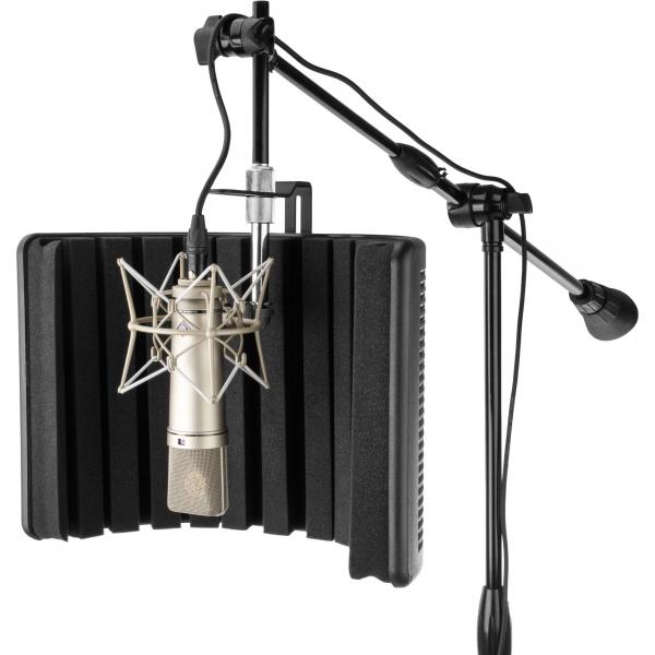 Difusor,tratamento,filtro Acústico P/microfone Condensador,preto,abs - Aj Som Acessórios Musicais