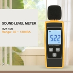 Digital Medidor de Nível Sonoro DB Tester metros Ruído em decibéis Tela LCD
