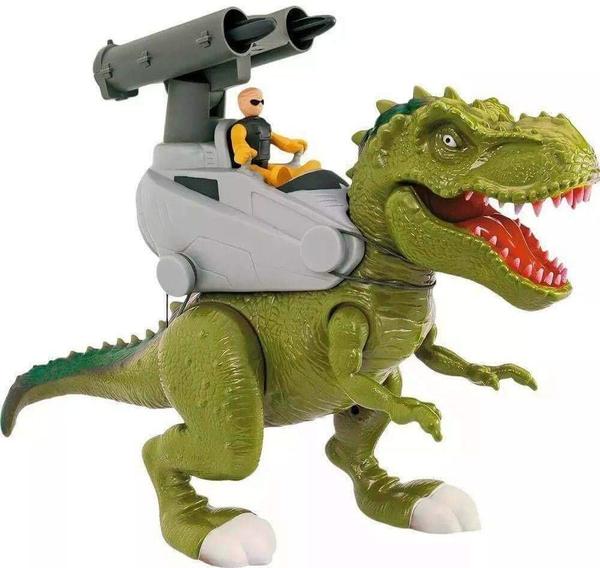 Dinossauro - Rex Attack - Lança Míssil - Adijomar