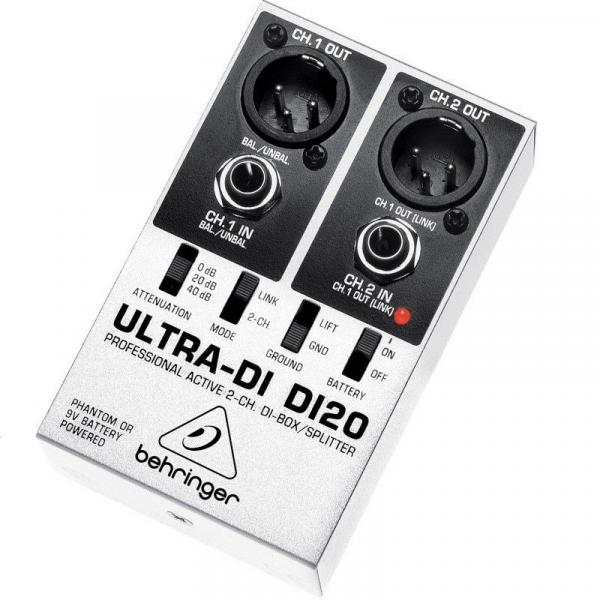 Direct Box Ativo Behringer Ultra Di-20
