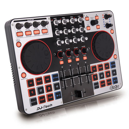 Dj Tech Mixer 4 Mix 4ch