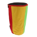 Djembe Africano Multicolor Tambor Gig Bag Case Com Alça