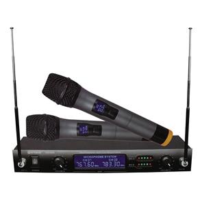 Dois Microfones Receptor Uhf Qualidade Som Profissional 4000