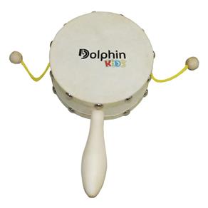 Domroo 10"" Dolphin 8463 Infantil Madeira com Pele Animal