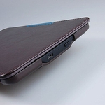 Dragonpad® Nova capa ultra fina de couro Pu ultrafina para Paperwhite (marrom)