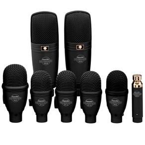 DRK F5H3 - Kit 8 Microfones C/ Fio P/ Instrumentos DRK-F5H3 Superlux