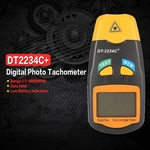 DT2234C + Handheld LCD Digital Mini Non-contact Foto Tacômetro RPM velocidade Medição Metro Velocímetro