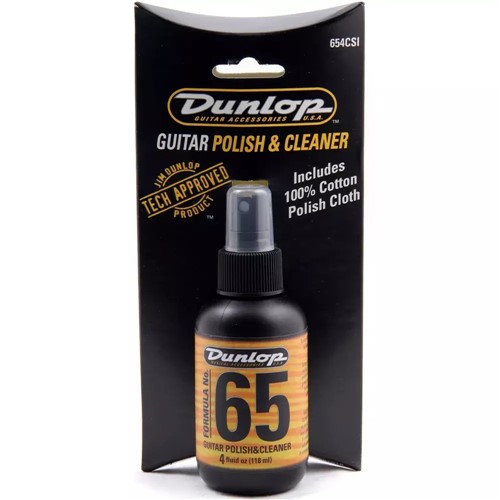 Dunlop Formula 65 Polidor e Limpador + Flanela