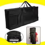Durável 61 teclas piano eletrônico saco instrumento impermeável teclado saco caso