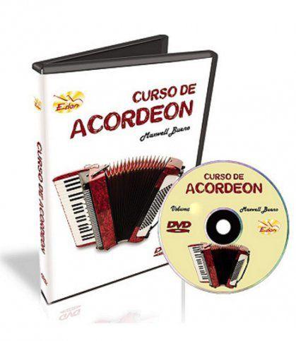 Dvd Curso de Acordeon Maxwell Bueno Volume 1 - Edon