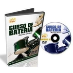 DVD Curso de Bateria para Intermediários com Independência, Solo, Pedal Duplo, Ghost Notes