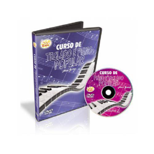 Dvd Curso de Teclado e Piano Popular Alan Gomes Vol.2