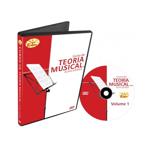 DVD Curso de Teoria Musical Volume 1 CTM1 Edon