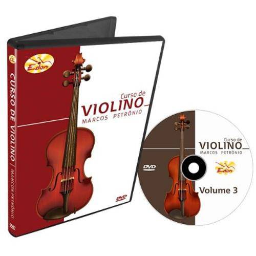 Dvd Edon Curso de Violino Vol 3