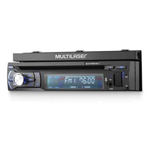 DVD Player Automotivo Multilaser Extreme+ Retrátil GPS, Tv T