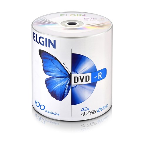 DVD-R Elgin 4.7GB/120min/16x Unitário