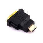 DVI 25 Pin Feminino soquete adaptador para HDMI 19 pinos macho conector do adaptador