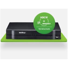 DVR Stand Alone Multi HD Intelbras MHDX-1004 - 4 Canais 1080N HDCVI, HDTVI, AHD, ANALÃ“GICO + 1 Canal 1080N IP