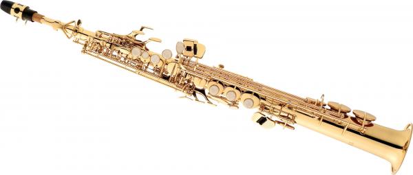 Eagle SP502 Saxofone Soprano em SIb com Acabamento Laqueado