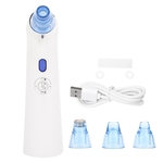 Electric Blackhead Removal Instrument Vacuum Suction Face Pore Cleaner Skin Cleaning Tool White