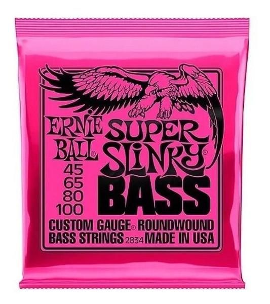 Enc Ernie Ball Baixo 4c 045-100 Super Slinky 2834 - 12889