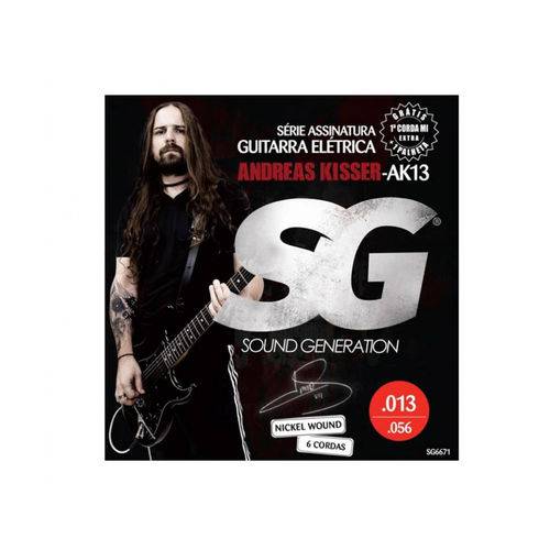 Enc Guitarra Sg 013 Andreas Kisser Ak13