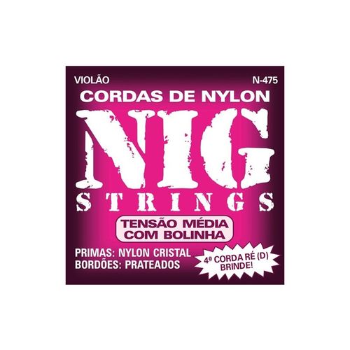 Enc Violao Ny Nig N 475 C/ Bolinha T.Media