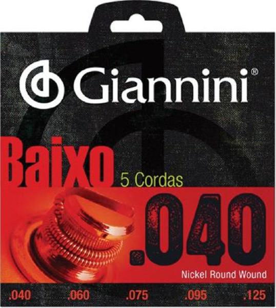 ENCORD. Giannini BAIXO LEVE 0.040" 4 Cordas